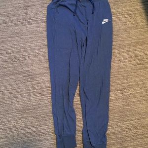 Blue Nike Sweatpants. Size XS